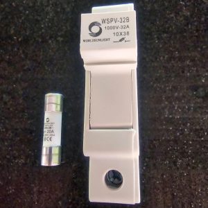 din rail fuse holder and fuse