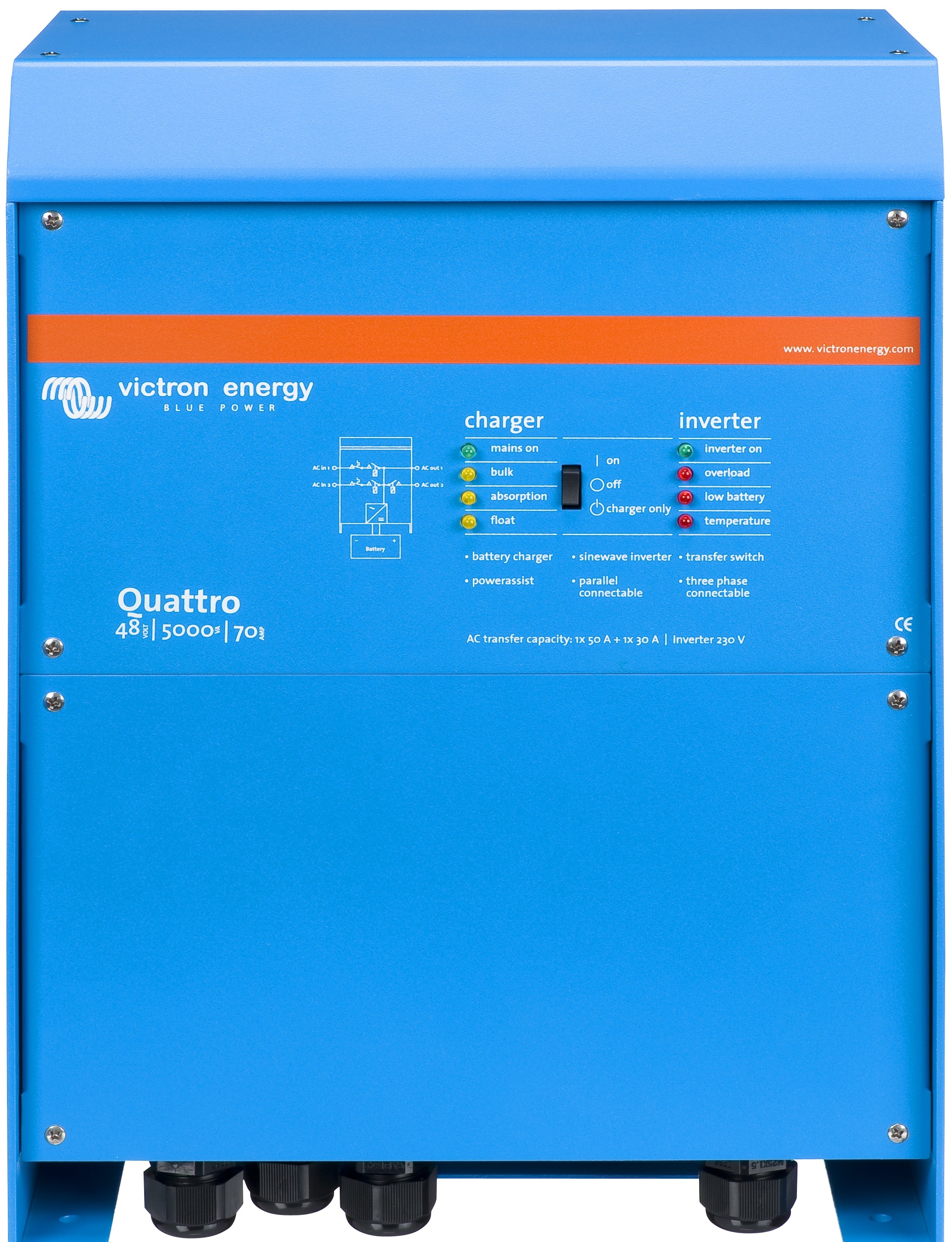 Victron Quattro-II 48/5000/70-50/50 230V