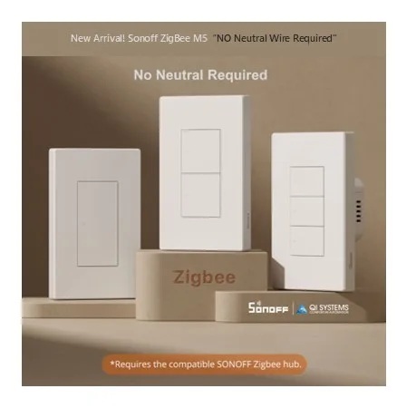 Zigbee Sonoff Light M5 3CH Range - Image 2