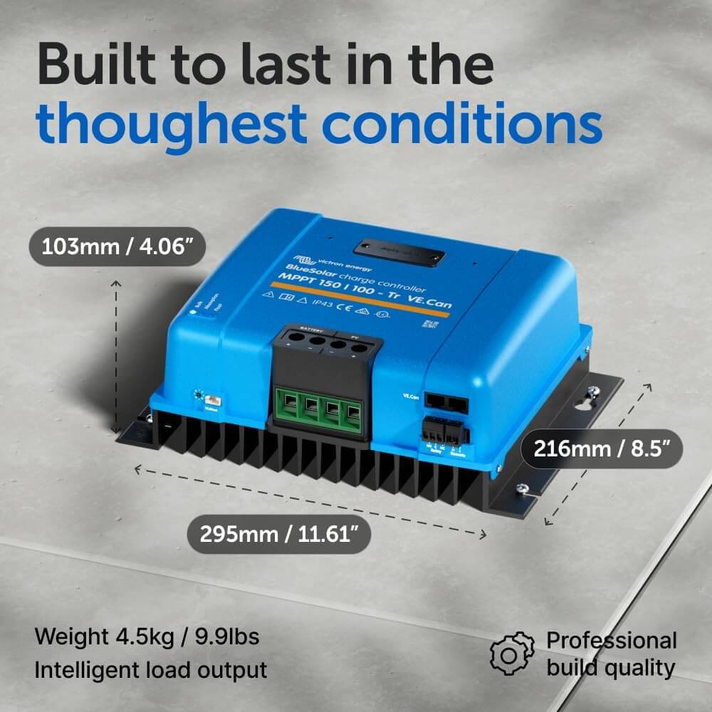 Victron SmartSolar MPPT Tr Built to last