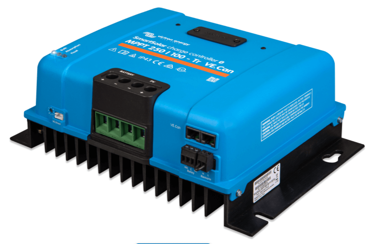 Victron SmartSolar MPPT Charge Controller Range