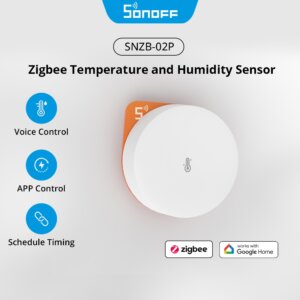 sonoff temp and humidity sensor zigbee