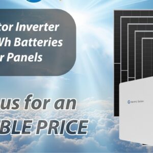 solar inverter and battery combo system