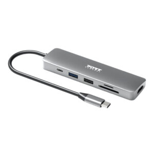 900162 Port Connect 5 in 1 USB Type C 4K Docking Station Grey wr 01a.jpg
