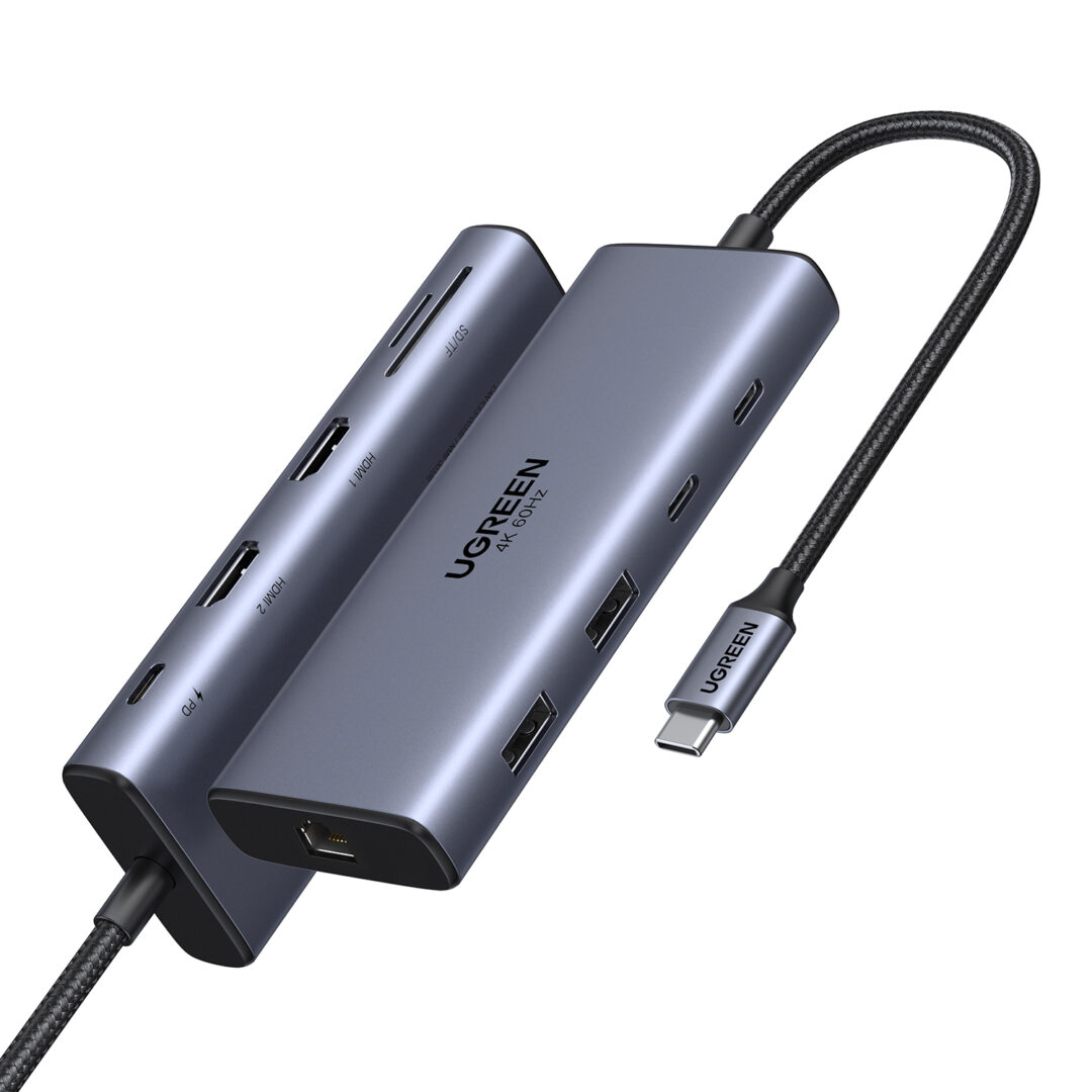 CM639 45380 UGreen CM639 100W PD 9 in 1 USB Type C Hub wr 04a.jpg