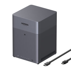 DH4300PLUS 85660 UGreen DH4300 PLUS 4 Bay NAS Storage Grey wr 01a.jpg