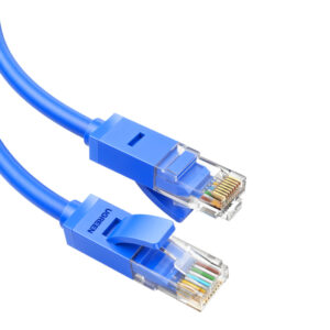 NW102 11201 UGREEN Cat6 UTP Flat Ethernet Blue Cable 1 Metre wr 01a.jpg