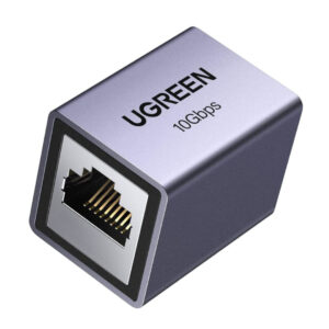 NW261 15117 UGreen NW261 RJ45 10Gbps Ethernet Extender Coupler Silver wr 01.jpg