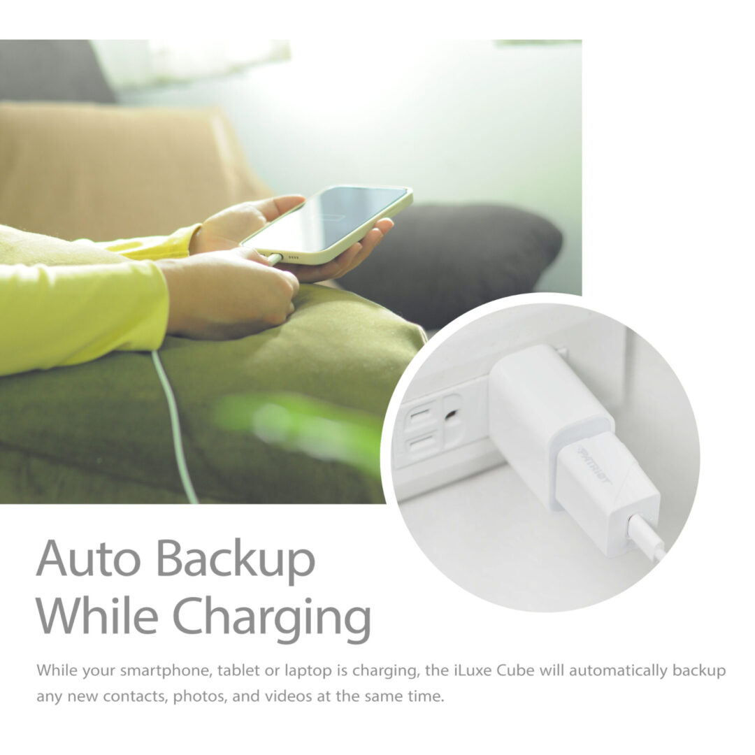 PI128GCUW30C Patriot iLuxe Cube 128GB Type C Smart Backup Solution – White wr 05a.jpg