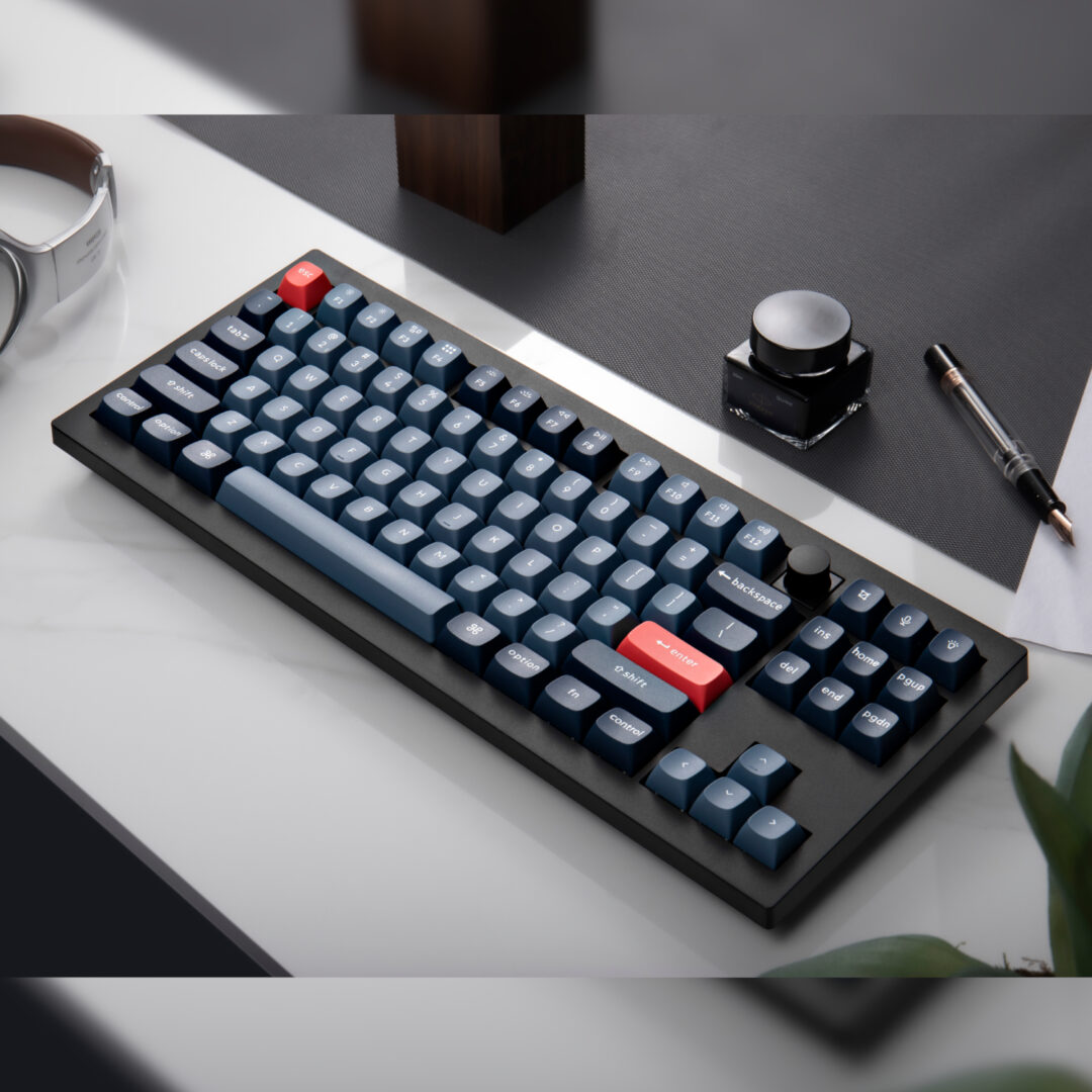 V3M D1 Keychron V3 Max QMK VIA 80 Wireless Custom Mechanical Keyboard Red Switch – Carbon Black wr 03a.jpg