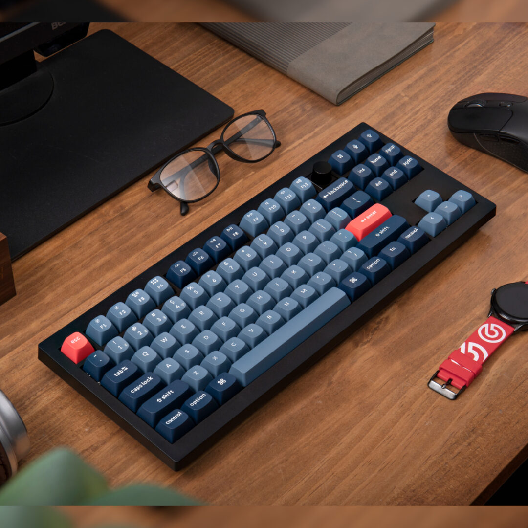 V3M D1 Keychron V3 Max QMK VIA 80 Wireless Custom Mechanical Keyboard Red Switch – Carbon Black wr 04a.jpg