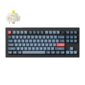 V3M D4 Keychron V3 Max QMK VIA 80 Wireless Custom Mechanical Keyboard Banana Switch – Carbon Black wr 01a.jpg