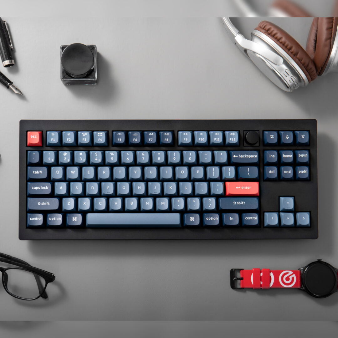 V3M D4 Keychron V3 Max QMK VIA 80 Wireless Custom Mechanical Keyboard Banana Switch – Carbon Black wr 05a.jpg